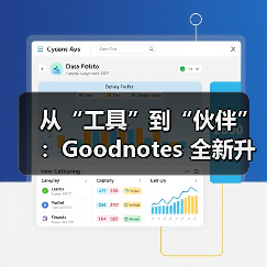从“工具”到“伙伴”:Goodnotes 全新升级,AI赋能电子笔记未来(图2) 从“工具”到“伙伴”:Goodnotes 全新升级,AI赋能电子笔记未来(图2)
