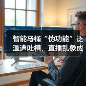 智能马桶“伪功能”泛滥遭吐槽，直播乱象成重灾区（图1）