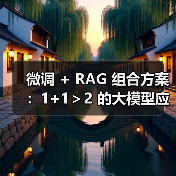 微调 + RAG 组合方案:1+1>2 的大模型应用技巧(图2) 微调 + RAG 组合方案:1+1>2 的大模型应用技巧(图2)