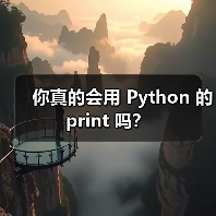 你真的会用 Python 的 print 吗？（图1）