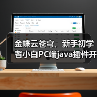 金蝶云苍穹，新手初学者小白PC端java插件开发教学示例（图1）