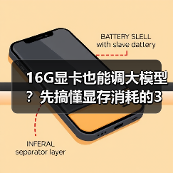 16G显卡也能调大模型？先搞懂显存消耗的3大核心原因（图4）