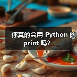 你真的会用 Python 的 print 吗？（图1）