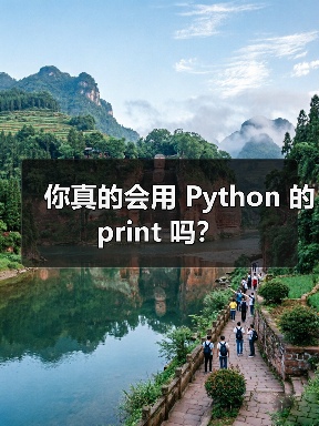你真的会用 Python 的 print 吗？（图2）