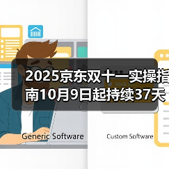 2025京东双十一实操指南10月9日起持续37天!淘宝天猫双11红包怎么领口令(图1) 2025京东双十一实操指南10月9日起持续37天!淘宝天猫双11红包怎么领口令(图1)