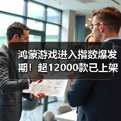 鸿蒙游戏进入指数爆发期!超12000款已上架,两个月数量翻倍(图2) 鸿蒙游戏进入指数爆发期!超12000款已上架,两个月数量翻倍(图2)
