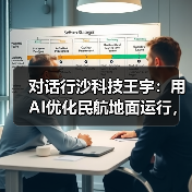 对话行沙科技王宇:用AI优化民航地面运行,让机场更智慧、更节能(图3) 对话行沙科技王宇:用AI优化民航地面运行,让机场更智慧、更节能(图3)