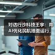 对话行沙科技王宇：用AI优化民航地面运行