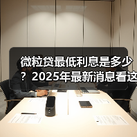 微粒贷最低利息是多少？2025年最新消息看这篇（图3）