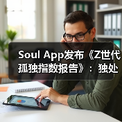 Soul App发布《Z世代孤独指数报告》:独处≠孤独,新一代更关注精神共鸣(图1) Soul App发布《Z世代孤独指数报告》:独处≠孤独,新一代更关注精神共鸣(图1)