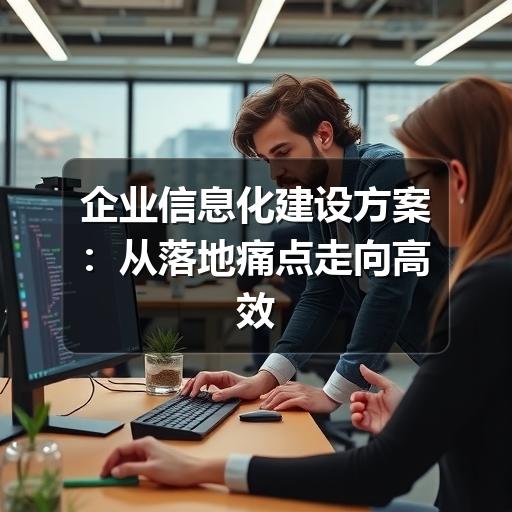 企业信息化建设如何避免系统割裂?系统工程思维是关键(图1) 企业信息化建设方案:从落地痛点走向高效协同的实践路径