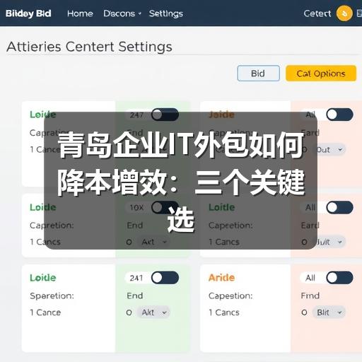 青岛企业IT外包如何高效降本增效?(图3) 青岛企业IT外包如何降本增效:三个关键选择决定成败