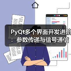PyQt多个界面开发进阶:参数传递与信号通信技巧(图2) PyQt多个界面开发进阶:参数传递与信号通信技巧(图2)