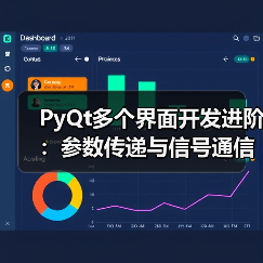 PyQt多个界面开发进阶:参数传递与信号通信技巧(图3) PyQt多个界面开发进阶:参数传递与信号通信技巧(图3)