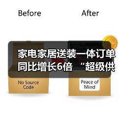家电家居送装一体订单同比增长6倍 “超级供应链”上的京东11.11跑出加速度(图4) 家电家居送装一体订单同比增长6倍 “超级供应链”上的京东11.11跑出加速度(图4)