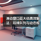 滑动窗口最大值高效解法：双端队列与动态规划实战（图1）