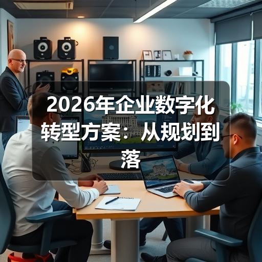 2026年企业数字化转型方案：从规划到落地的关键路径