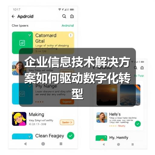 企业信息技术解决方案如何驱动数字化转型落地(图2) 企业信息技术解决方案如何驱动数字化转型落地