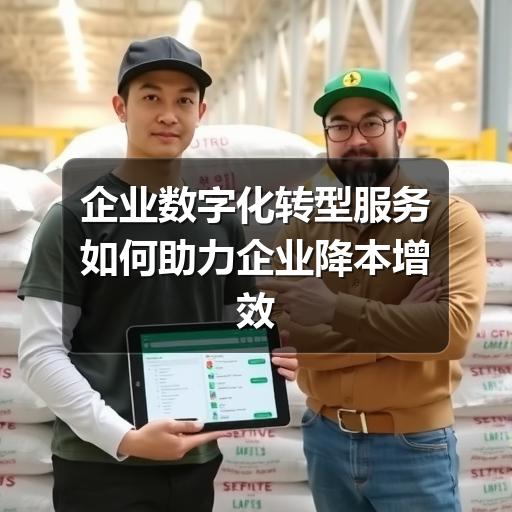 企业数字化转型服务如何助力企业降本增效与创新突破(图1) 企业数字化转型服务如何助力企业降本增效与创新突破