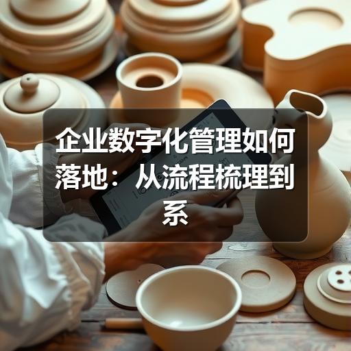 企业数字化管理如何落地:从流程梳理到系统协同(图1) 企业数字化管理如何落地:从流程梳理到系统协同