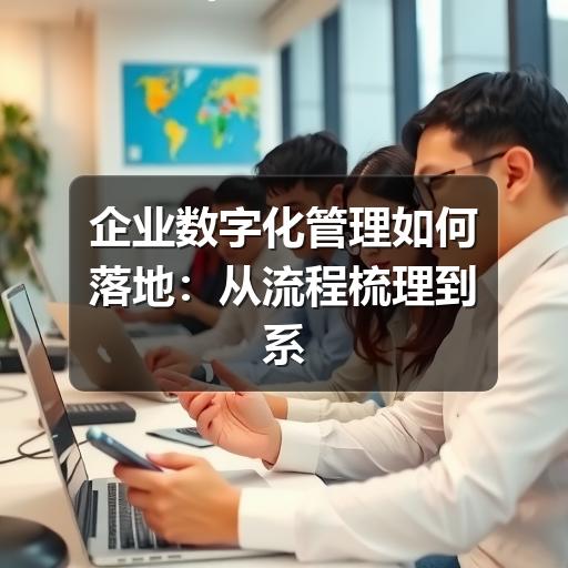 企业数字化管理如何落地:从流程梳理到系统协同(图3) 企业数字化管理如何落地:从流程梳理到系统协同