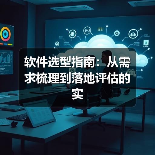 软件选型指南：从需求梳理到落地评估的实用方法