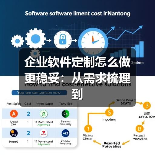 企业软件定制怎么做更稳妥：从需求梳理到上线维护的实用指南
