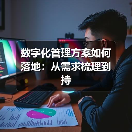 企业如何规划数字化管理方案?避坑指南(图3) 数字化管理方案如何落地:从需求梳理到持续优化的实用指南