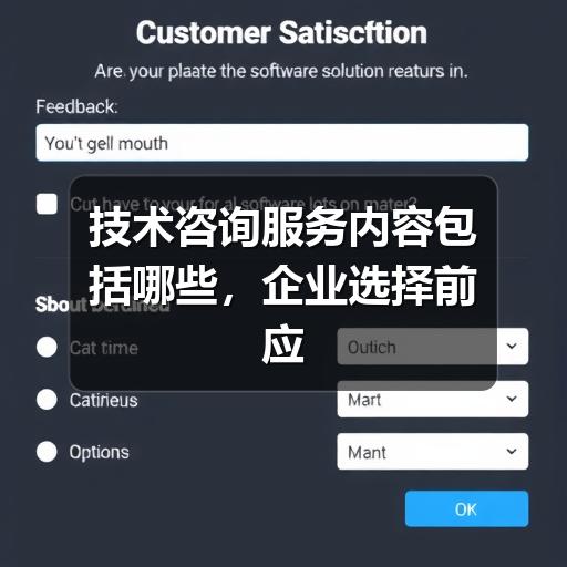 技术咨询服务内容包括哪些,企业选择前应重点看什么(图2) 技术咨询服务内容包括哪些,企业选择前应重点看什么