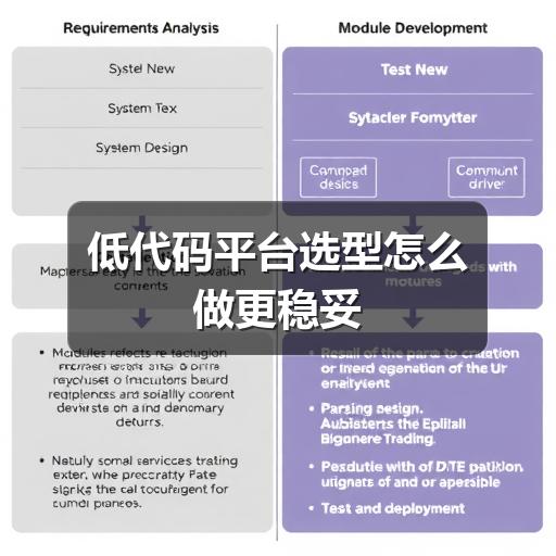 低代码平台选型怎么做更稳妥(图3) 低代码平台选型怎么做更稳妥