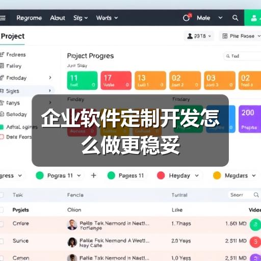 企业软件定制开发怎么做更稳妥(图1) 企业软件定制开发怎么做更稳妥