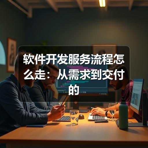 软件开发服务流程怎么走:从需求到交付的完整说明(图2) 软件开发服务流程怎么走:从需求到交付的完整说明