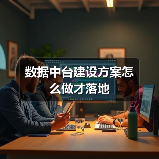 数据中台建设方案怎么做才落地(图2) 数据中台建设方案怎么做才落地