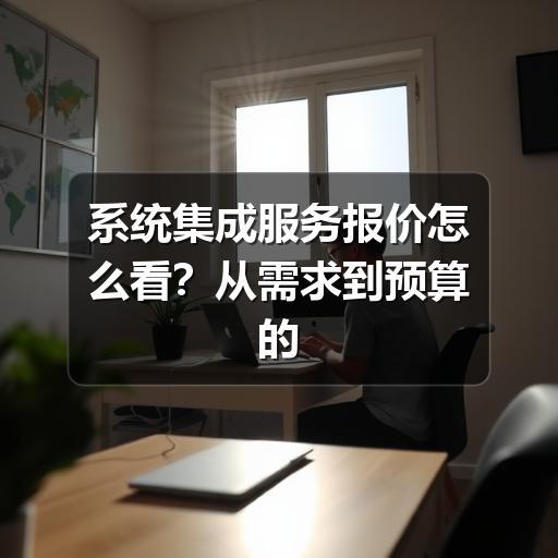 系统集成服务报价怎么看?从需求到预算的实用判断方法(图3) 系统集成服务报价怎么看?从需求到预算的实用判断方法