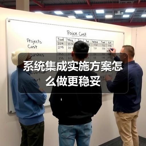 系统集成实施方案怎么做更稳妥(图3) 系统集成实施方案怎么做更稳妥