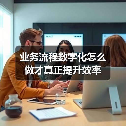 业务流程数字化怎么做才真正提升效率(图2) 业务流程数字化怎么做才真正提升效率