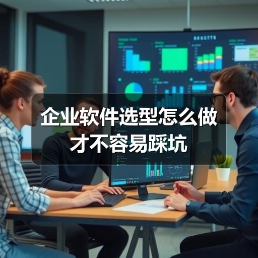 企业软件选型怎么做才不容易踩坑(图1) 企业软件选型怎么做才不容易踩坑
