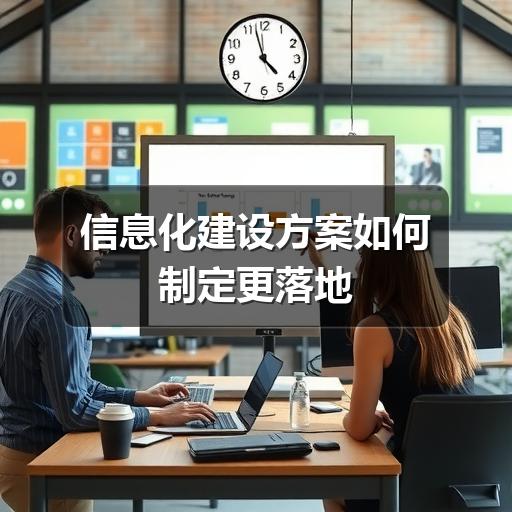 信息化建设方案如何制定更落地(图1) 信息化建设方案如何制定更落地