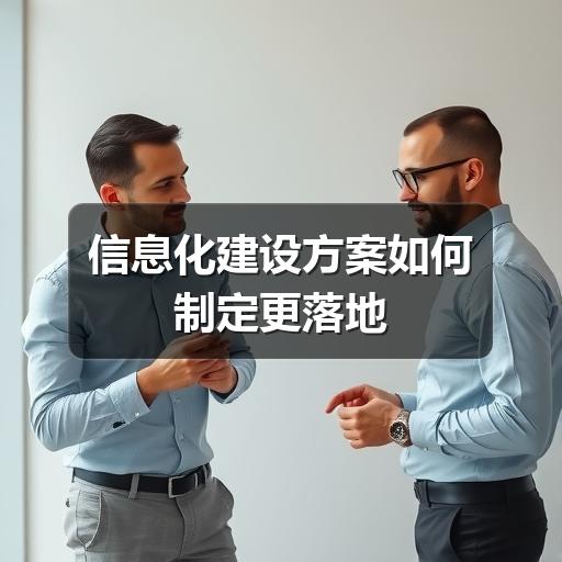 信息化建设方案如何制定更落地(图2) 信息化建设方案如何制定更落地