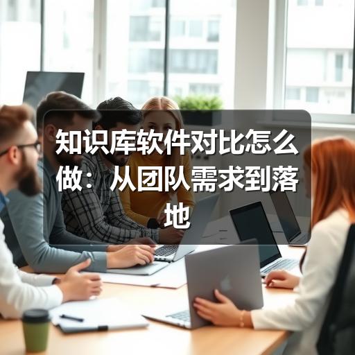 知识库软件对比怎么做:从团队需求到落地效果的选型指南(图2) 知识库软件对比怎么做:从团队需求到落地效果的选型指南