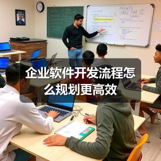 企业软件开发流程如何高效落地?关键步骤详解(图3) 企业软件开发流程怎么规划更高效
